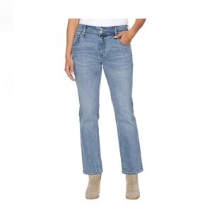 Hudson Women’s Straight Leg Jeans Size 8 Icy Blue H0524-01 Casual Denim